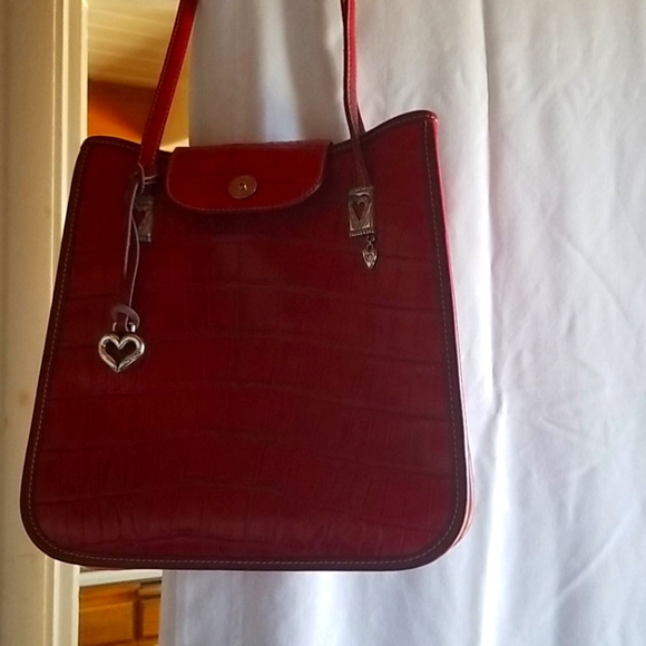 Brighton Prussia Red Handbag - Picture 1 of 3